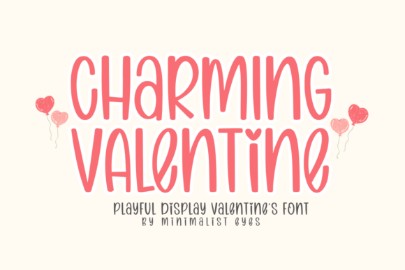Charming Valentine: A Friendly Font for Creative Design