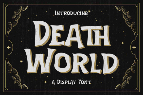 Death World: The Bold Display Font for Impactful Design