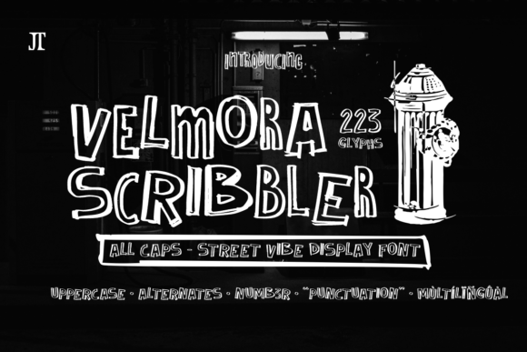 Velmora Scribbler: Injecting Urban Energy into Your Designs